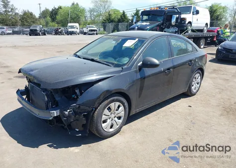 2013 Chevrolet Cruze Ls Auto из США, поврежденный, VIN 1G1PA5SH7D7238784